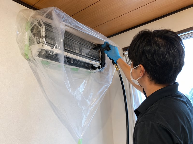 エアコンクリーニング 施工事例